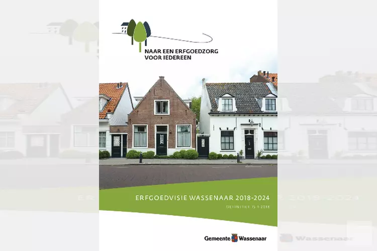 Erfgoedvisie Wassenaar 2018-2024 door college vastgesteld