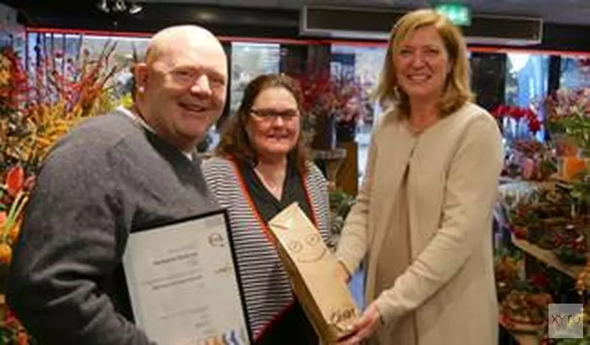 De Boeketterie eerste gecertificeerd duurzame bloemist in de gemeente Wassenaar