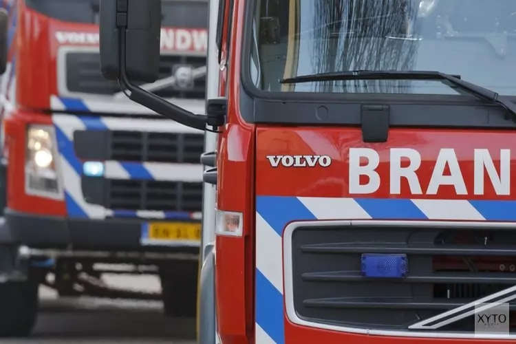 Brand in stomerij in Wassenaar