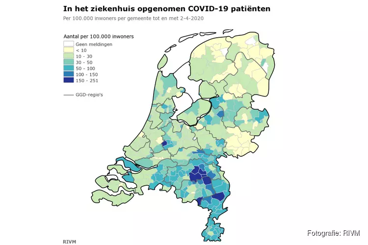 RIVM: Dagelijkse tendens zet door