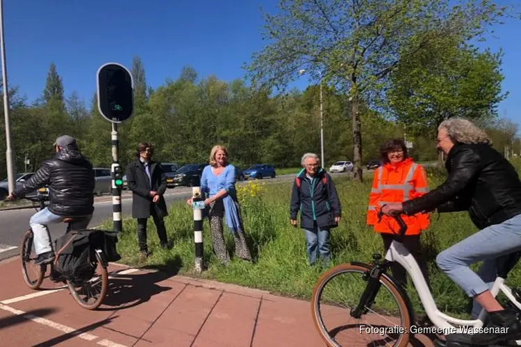 Sneller groen voor fietsers in Wassenaar