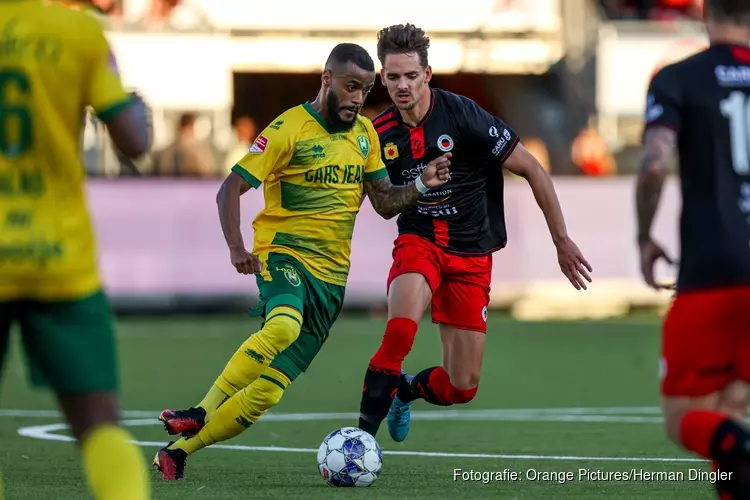 Excelsior en ADO Den Haag geven elkaar niets toe in eerste promotieduel