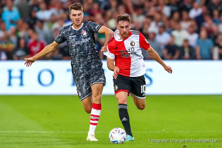 Feyenoord na rust ruim langs FC Emmen