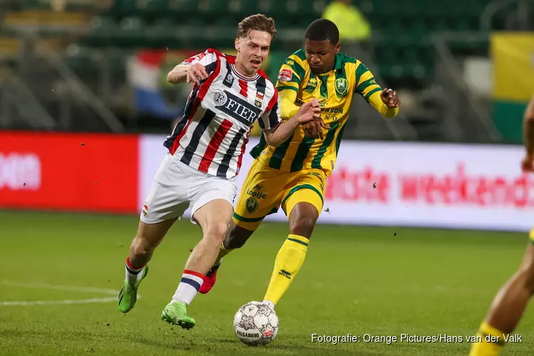 ADO Den Haag na rust afgetroefd door Willem II