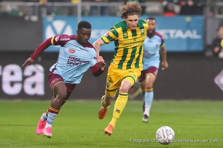 Play-offs bijna uit zicht voor ADO Den Haag na puntendeling met Helmond Sport