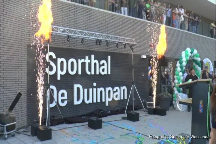 Feestelijke opening nieuwe sporthal De Duinpan druk bezocht