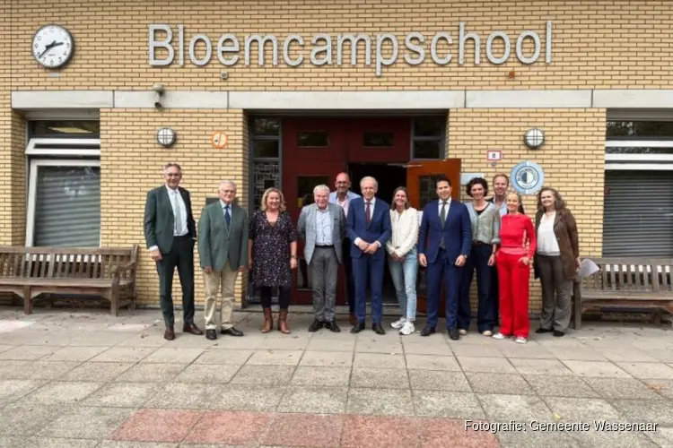 College op bezoek bij Bloemcampschool